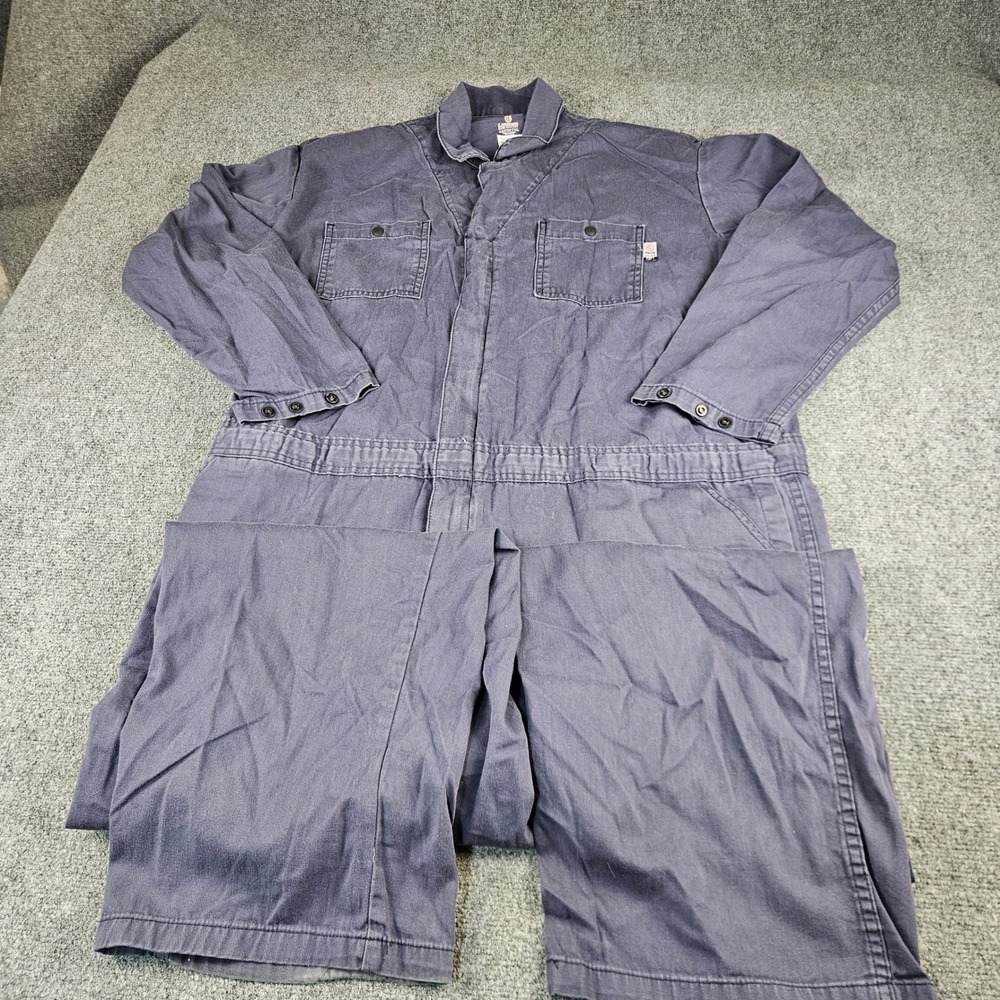LAPCO FR Flame Resistant SWAT Coveralls Navy Blue 2XL-REG NFPA 2112 CAT 2